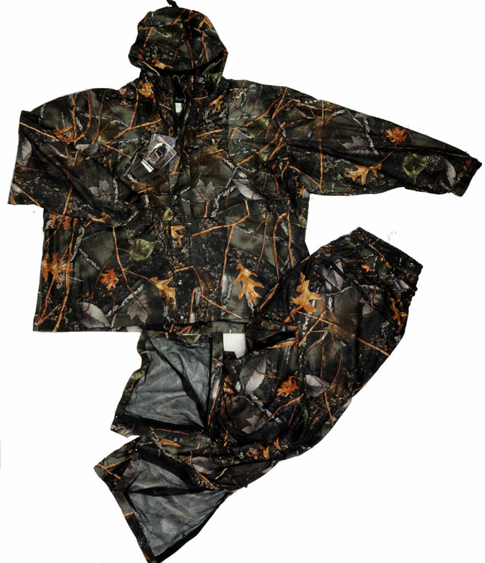 and Burly Camo Windproof Waterproof Big Man Hunting Suits