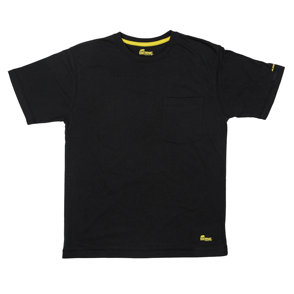 Berne-Apparel-Big-Tall-Performance-Short-Sleeve-Shirt-Black