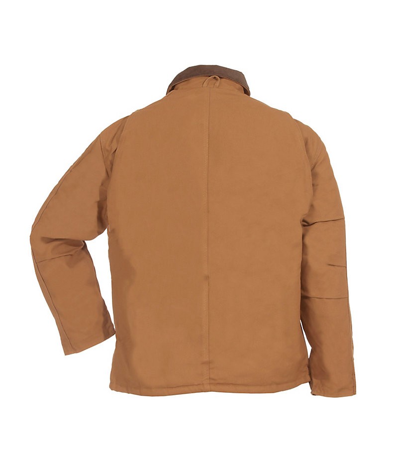 Chore Coat Brown Back