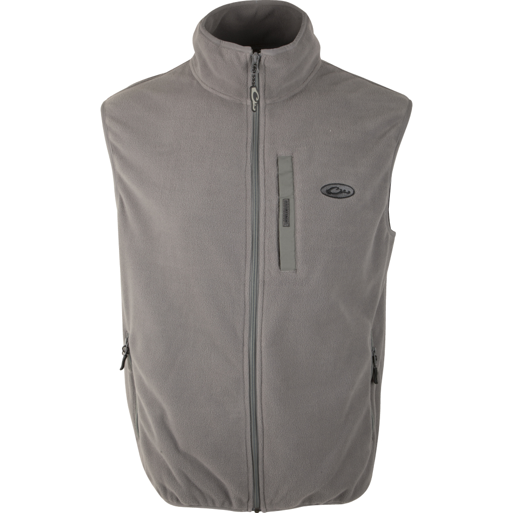 drake waterfowl fleece vest