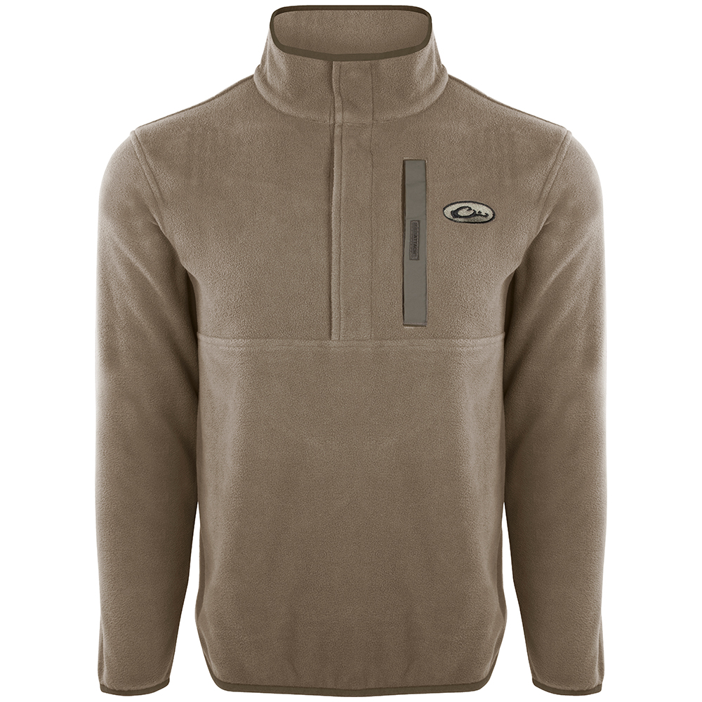 Drake-Camp-Fleece-Big-Tall-Casual-Pullover-Moss