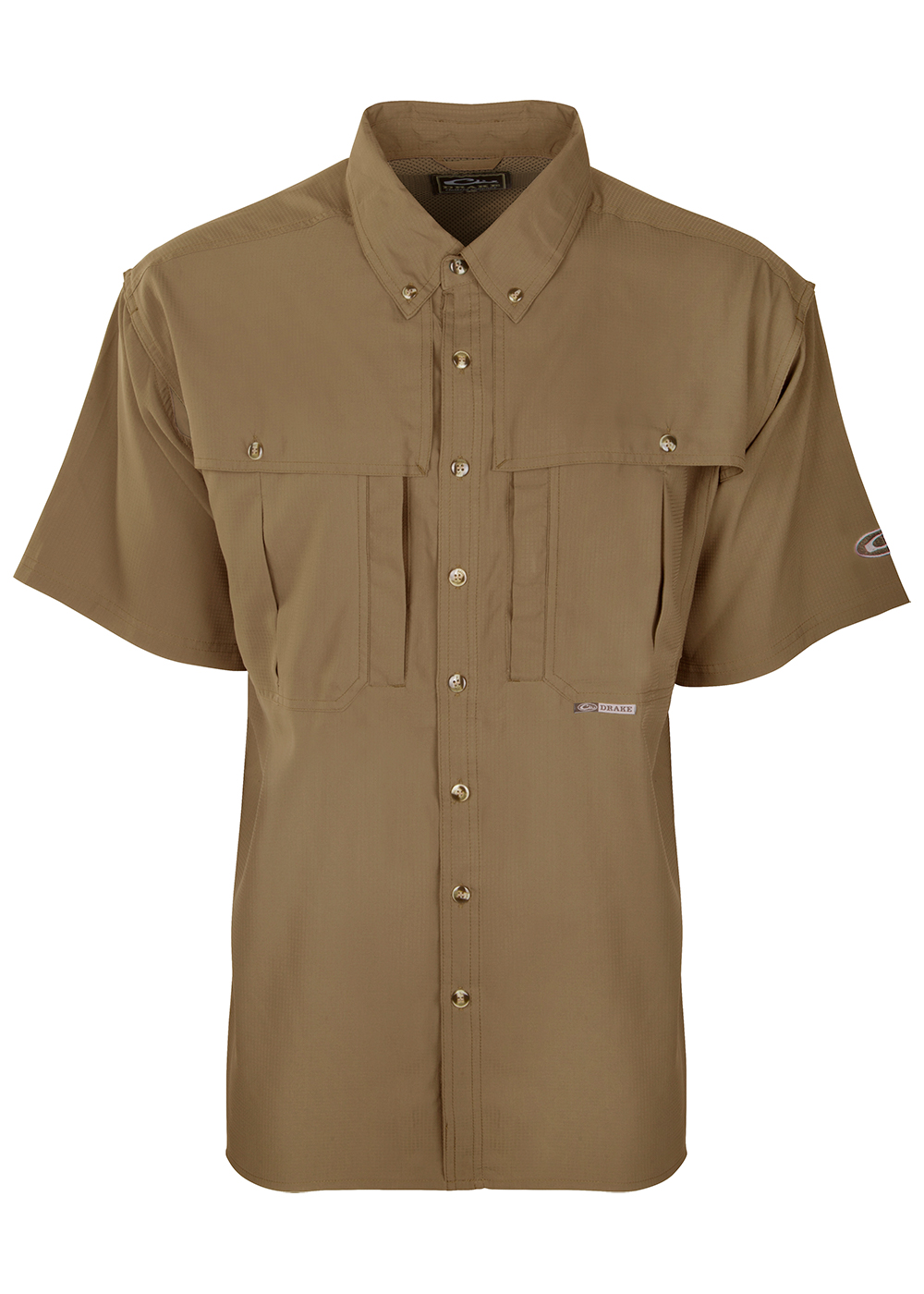 Drake-Flyweight-Wingshooters-Shirt-Khaki-SS