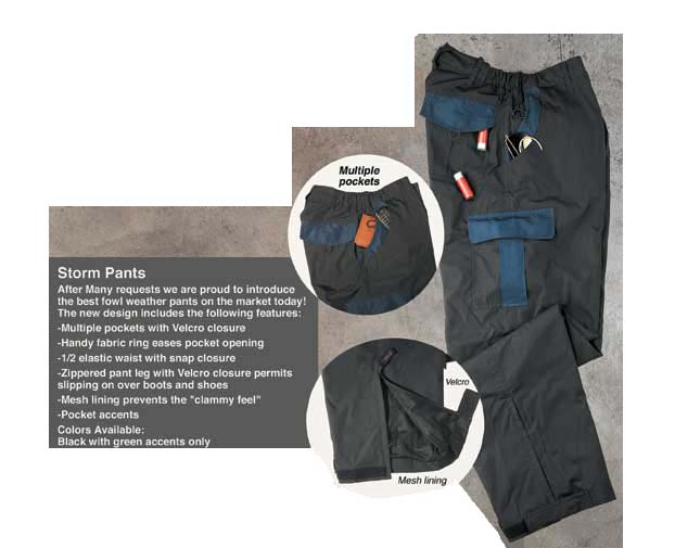 Deluxe Storm Shooting Pants Waterproof