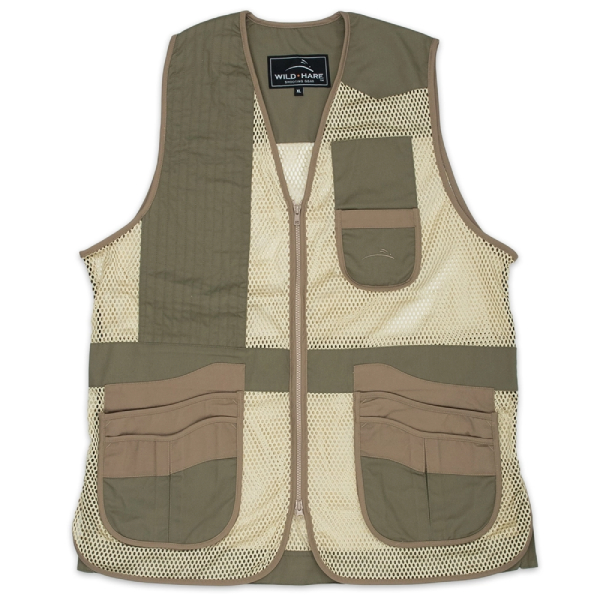 Wild Hare HEAT WAVE Clays Mesh Shooting Vest, Big Man Sizes