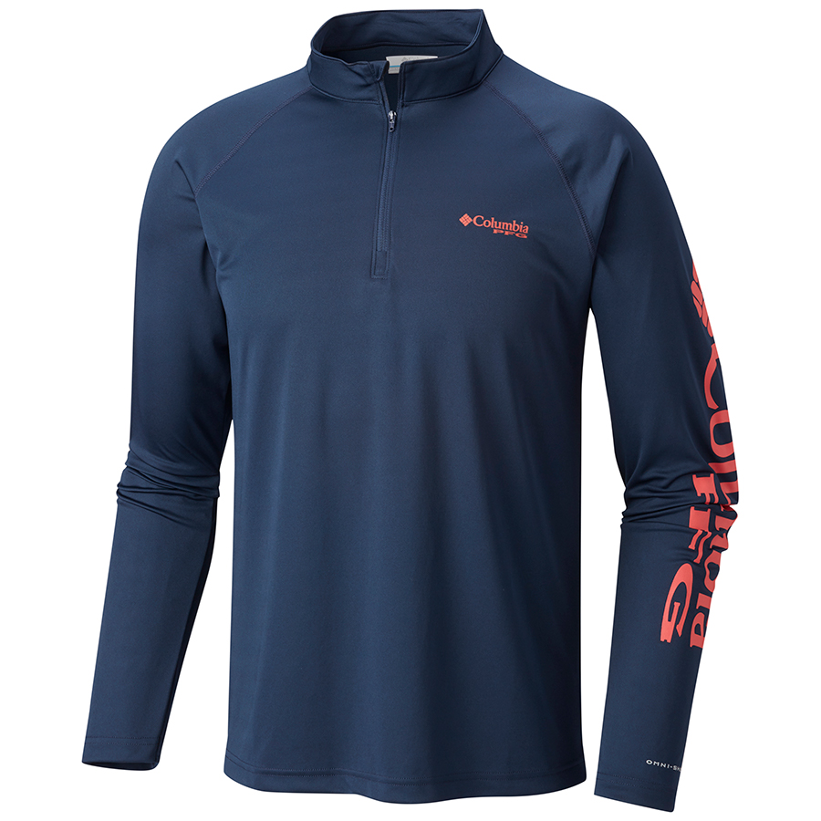 Columbia Sportswear PFG Terminal Tackle 1/4 Zip Long Sleeve Shirt