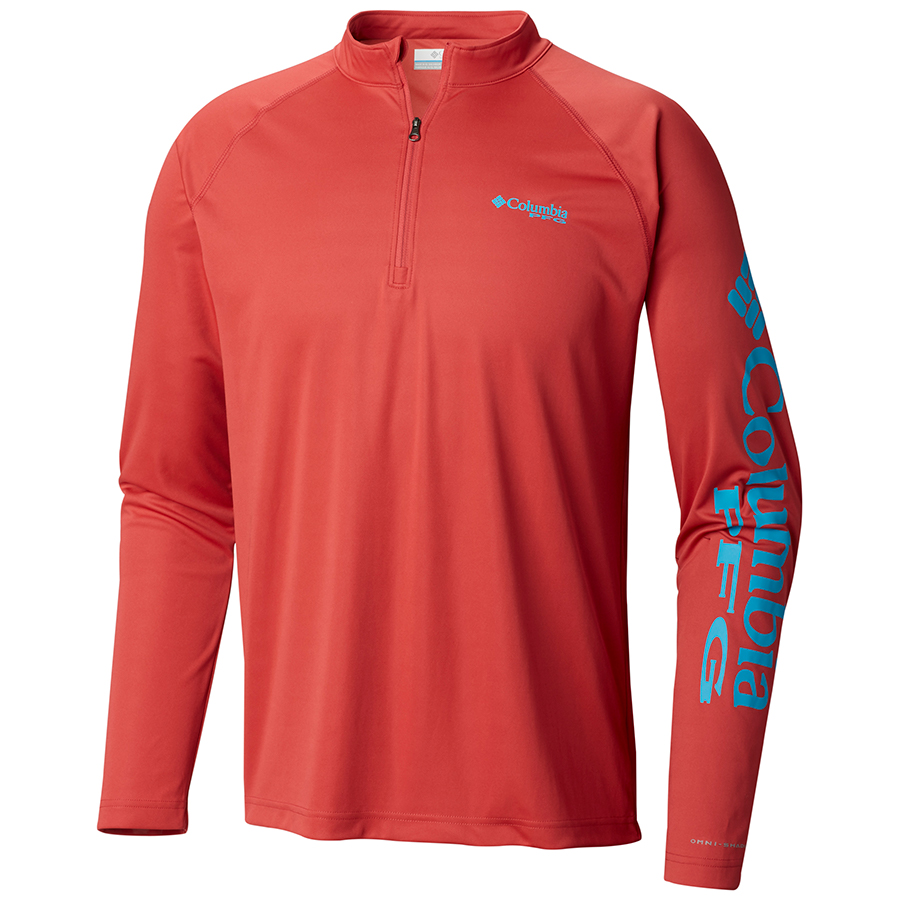 Columbia Sportswear PFG Terminal Tackle 1/4 Zip Long Sleeve Shirt