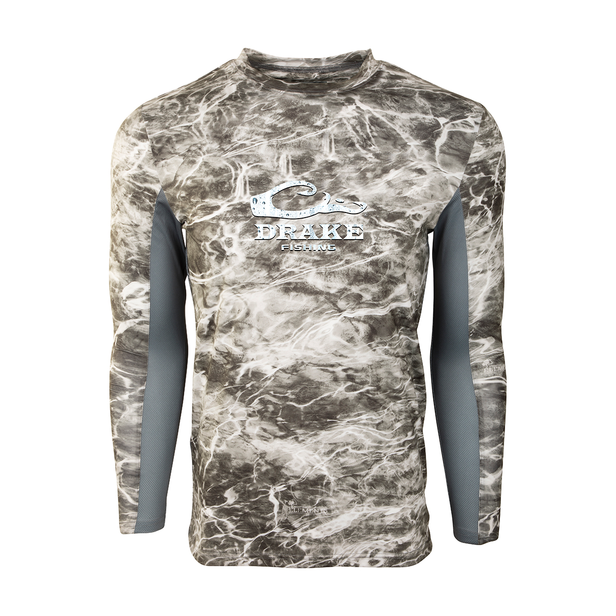 Mossy Oak Elements Men's Long Sleeve Performance Fishing Shirt