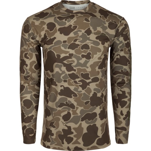 drake-waterfowl-performance-fishing-crew-long-sleeve-DS1505-old-school-timber-big-tall-apparel-bigcamo