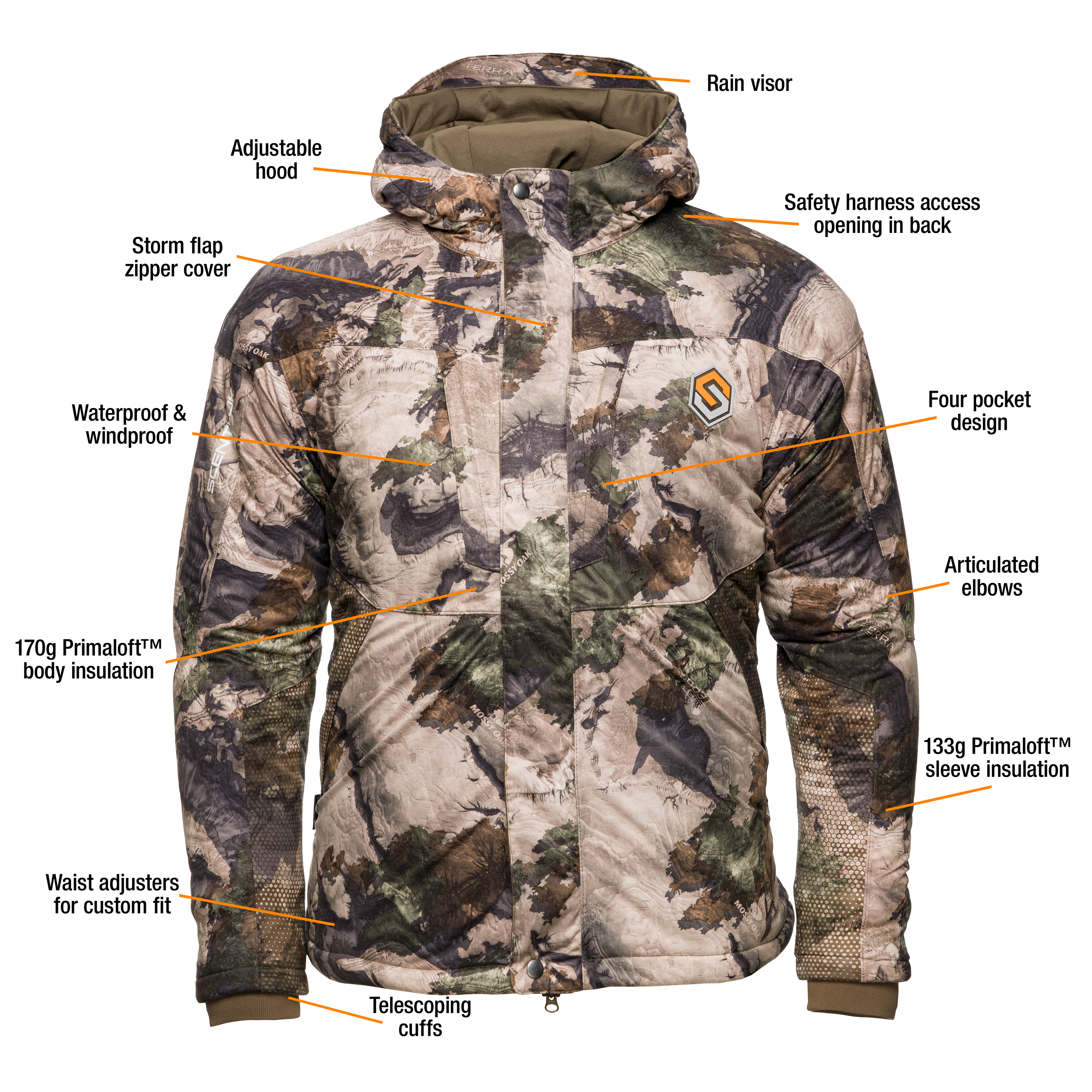 scent-lok-hydrotherm-jacket-mossy-oak-terra-gila-waterproof-windproof-insulated-hunt-camo-camoflauge-big-tall-bigcamo