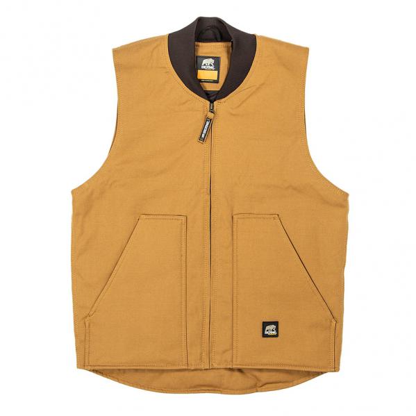 Berne-Apparel-Big-Tall-Duck-Workmans-Vest-Brown-Duck