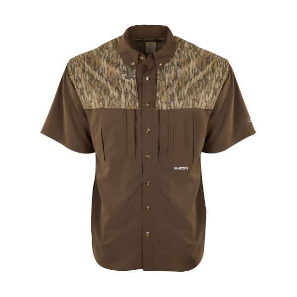 Bottomland-Two-Tone-Drake-Flyweight-Wingshooters-Shirt-SS-Big-Tall-BigCamo