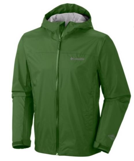 Columbia Sportswear Mens Waterproof EvaPOURation Rain Jacket