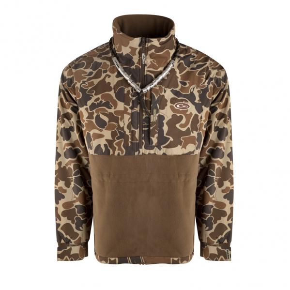 camo drake pullover