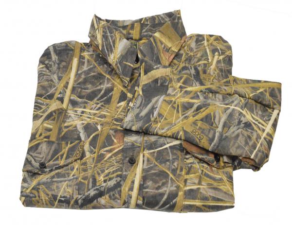 Evos Camo, Long Sleeve Button Up Shirt