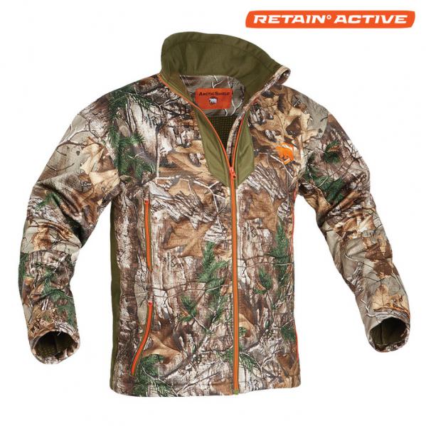Size X-Large Realtree Xtra Arctic Shield Heat Echo Light Jacket 