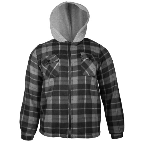 world-famous-sports-hooded-sherpa-fleece-jacket-C-409-Black-Plaid-big-tall-big-camo
