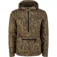 Drake-waterfowl-new-ultimate-wader-quarter-zip-hoodie-mossy-oak-bottomland-hunting-camouflage-big-tall-bigcamo