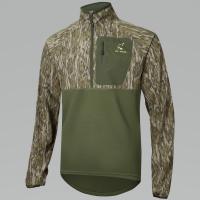drake-ol-tom-swt-eqwader-half-zip-OT0021-mossy-oak-bottomland-turkey-hunting-apparel-big-tall-bigcamo