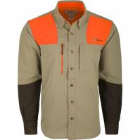 mcalister-upland-tech-shirt-blaze-orange-khaki-drake-waterfowl-MC7505-hunting-shooting-big-tall-bigcamo