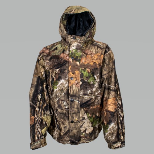 World Famous Sports Waterproof Jacket-Mossy Oak Camo